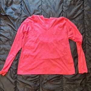 Women's Pink Long Sleeve Top